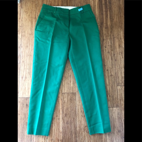 Kate Spade ♠️ ‘Margaux’ in Lucky green crop pants - Picture 7 of 10